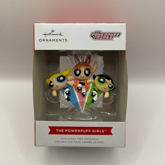 Hallmark Ornaments The Powerpuff Girls From Cartoon Network New In Box - Picture 1 of 4